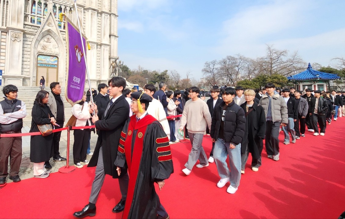 치과대학 신입생 입학식